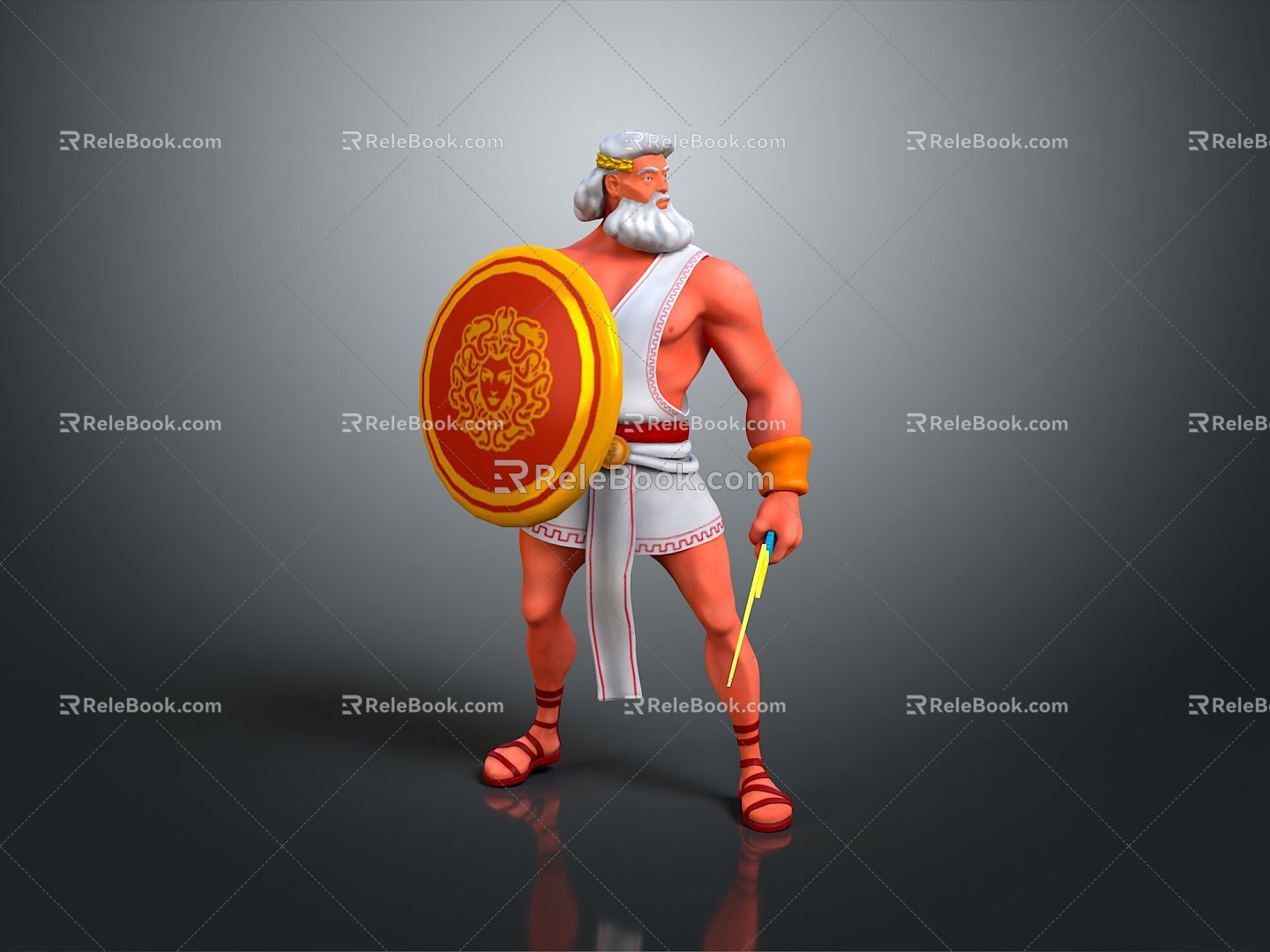 Western Samurai Western Warrior Western Hero Western Warrior Knight Hero Ancient Warrior Paladin 3d model