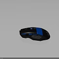 Professional Gaming Mouse Black With Blue LED Lights Ergonomic Grip And Stylish Design