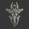 Futuristic Fighter Jet With Sleek Metallic Body Advanced Engines And Aerodynamic Wings