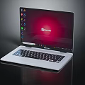 Modern Laptop Notebook Portable Computer Peripherals 3d model
