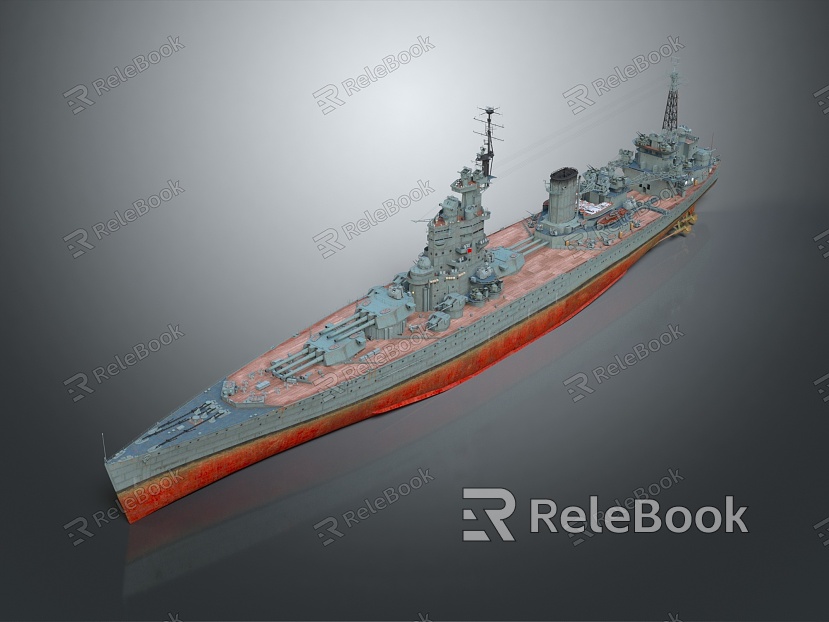 Modern Warship Intrepid Ship Nelson Class Battleship Ship Ship Ship model