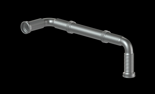 Modern Piping 3d model