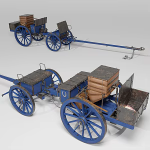 Forging car 3d model