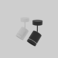 Modern Black Downlight Spotlight With Sleek Design For Indoor Lighting