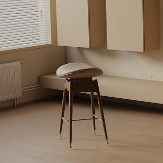 Modern Bar Chair 3d model
