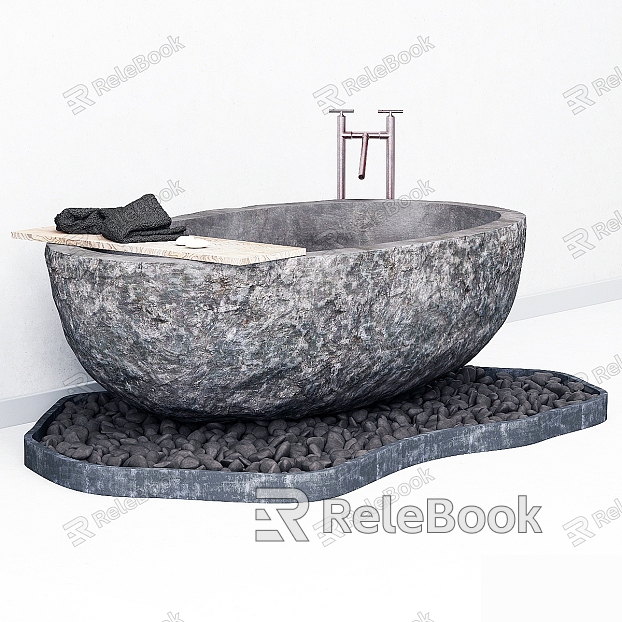 stone bathtub model