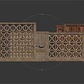Wooden Furniture Collection With Carved Lattice Patterns And Various Styles