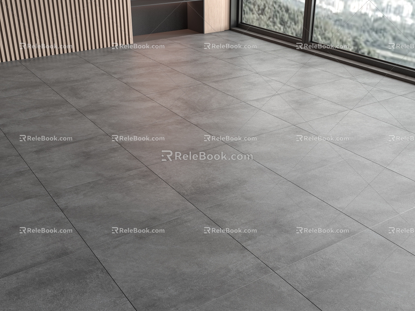 Matte Tile 3d model