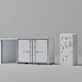 Distribution box Distribution cabinet Distribution room Transformer cabinet High voltage box Server room Distribution cabinet 3d model
