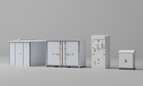 Distribution box Distribution cabinet Distribution room Transformer cabinet High voltage box Server room Distribution cabinet 3d model