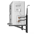 Climate Brand Air Conditioner Outdoor Unit With Fan Copper Pipes And Bracket Mounted