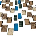 Colorful Wooden And Plastic Storage Boxes For Practical Household Organizing