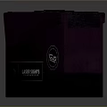 EAG Laser Sights Product Box With Green Indicator Light And Purple Exterior Design