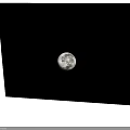 High Resolution Lunar Surface Image Of Moon With Craters In Cosmic Space