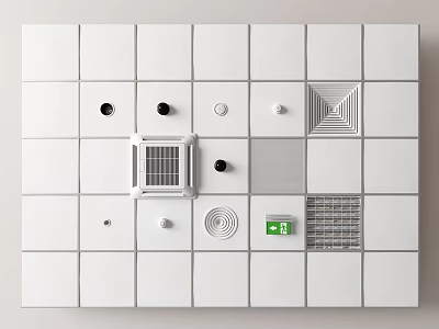 modern ceiling 3d model