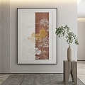 New Chinese Decorative Painting 3d model