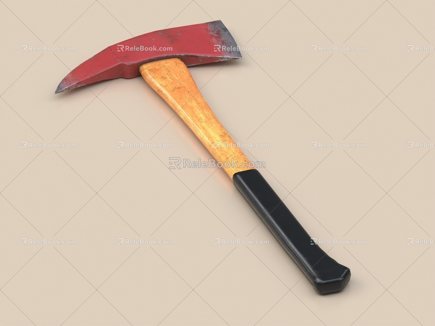 Fire Axe Axe 3d model