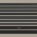 Modern Bathroom Accessories Black Long Strips Neatly Arranged On Light Background