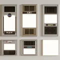 Various Bathroom Heater Ventilating Fan Models With Light From AUPU TCL Brands