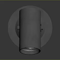 Modern Black Metal Spotlight Fixture with Stable Base Stand for Home Interior Lighting