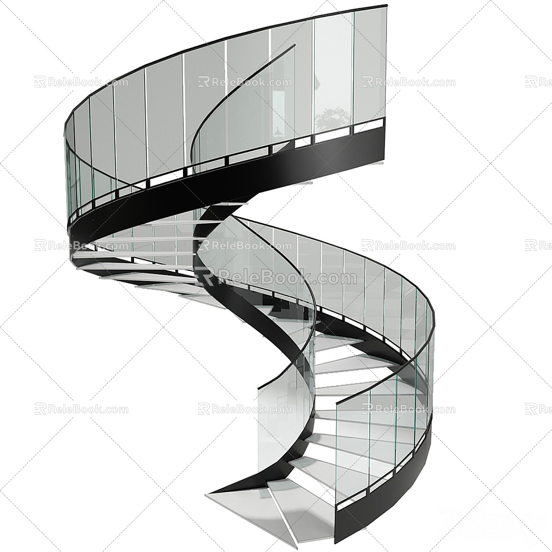 spiral staircase 3d model