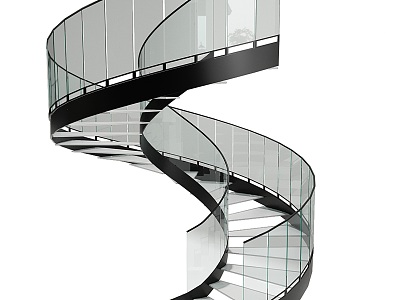 spiral staircase 3d model