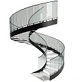 spiral staircase 3d model