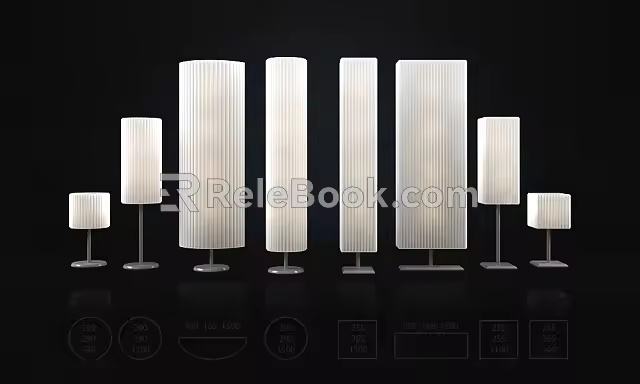Lamp combination 3d model