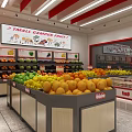 Modern Campus Fruit Store Offers Fresh Quality Produce And Intelligent Convenient One Stop Shopping Experience