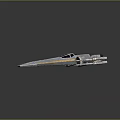 Modern Fighter Sci-fi Fighter 3d model
