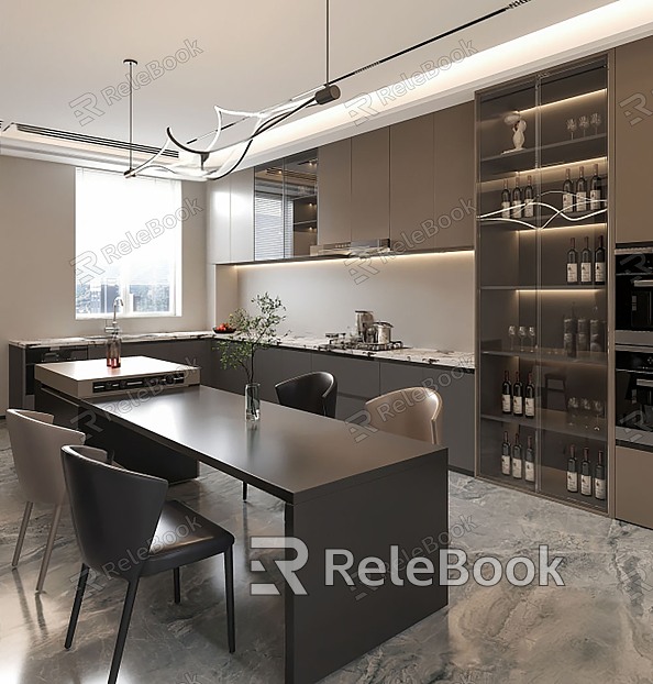 Italian Open Kitchen model