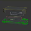 Ergonomic Computer Desktop Stand With Two Tier Platform And Stable Base Design