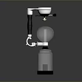 Stainless Steel Siphon Coffee Maker With Glass Globe Funnel And Bottle