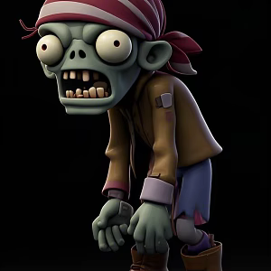 Plants vs Zombies 3d model
