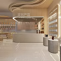 Wenchuang Store Bookstore Art Store Gift Shop Convenience Store Intangible Products Store 3d model