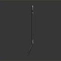 High Quality Metal Shovel With Silver Handle And Square Reflective Blade
