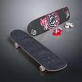 High Quality Skateboard Sports Equipment With Custom Graphic Design And Durable Wheel Components