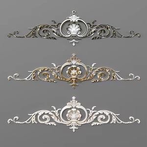 Carved 3d model