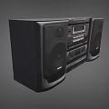 Voice Recorder Radio Sound Old-fashioned Voice Recorder Retro Voice Recorder Old Voice Recorder Low Face Number Low Model Simple Model Game Video Level Super Realistic 3d model