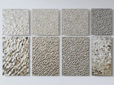 Water Corrugated Panel 3d model