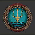 Medieval Shield Ancient Shield Defensive Weapon Ancient Shield Iron Shield Protective Shield Wooden Shield 3d model