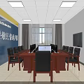 Service Hall For Traffic Violation Handling With Official Badge Windows High Stools And Green Plant