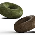 Doughnut Lounger 3d model