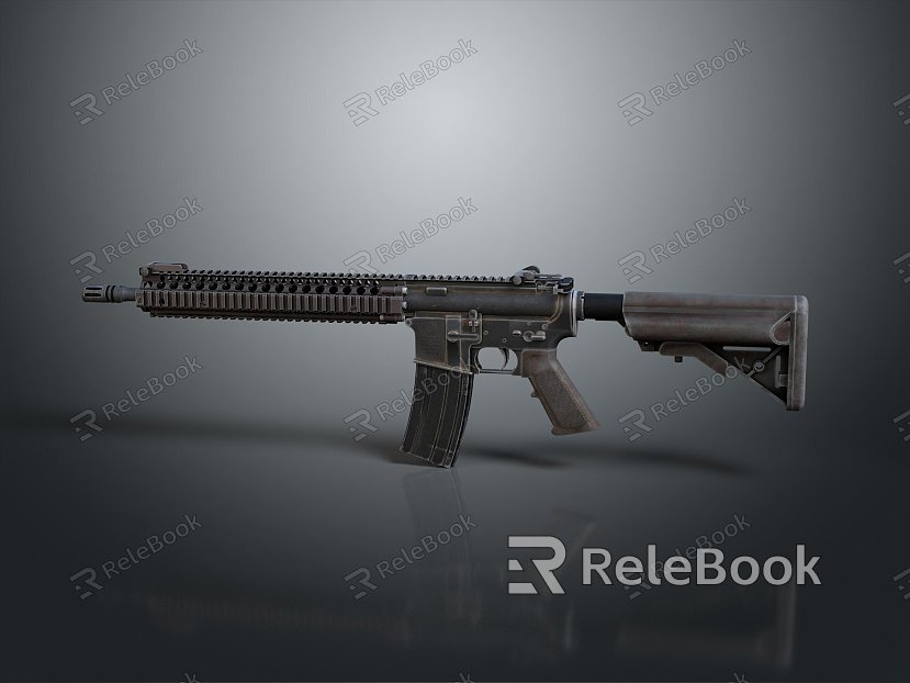 Modern Rifle MK Semiautomatic Rifle Combat Rifle model