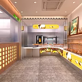 Century Old Dessert Shop Interior With Modern Decor Display Cases And Fresh Pastries