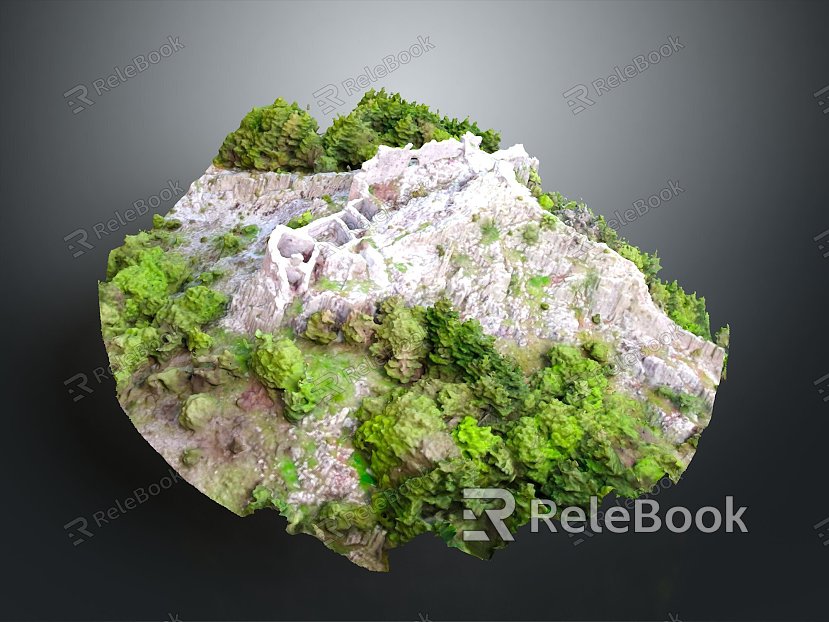 Monuments Sites Sites Sites Ruins Castle Fortress Ancient Castle Ancient Ruins Realistic model