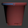 Colorful Children's Toy Set With Shovel Rake And Red Bucket