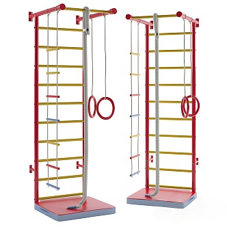 Fitness equipment Amusement equipment Children's play equipment Climbing frame 3d model