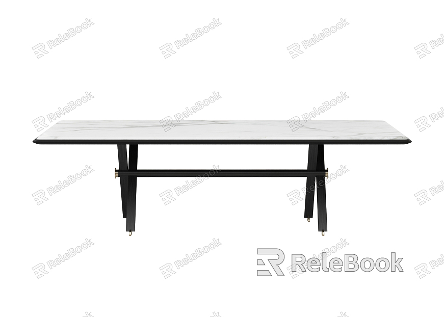 Modern dining table model