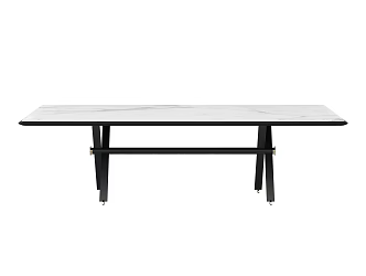 Modern dining table 3d model
